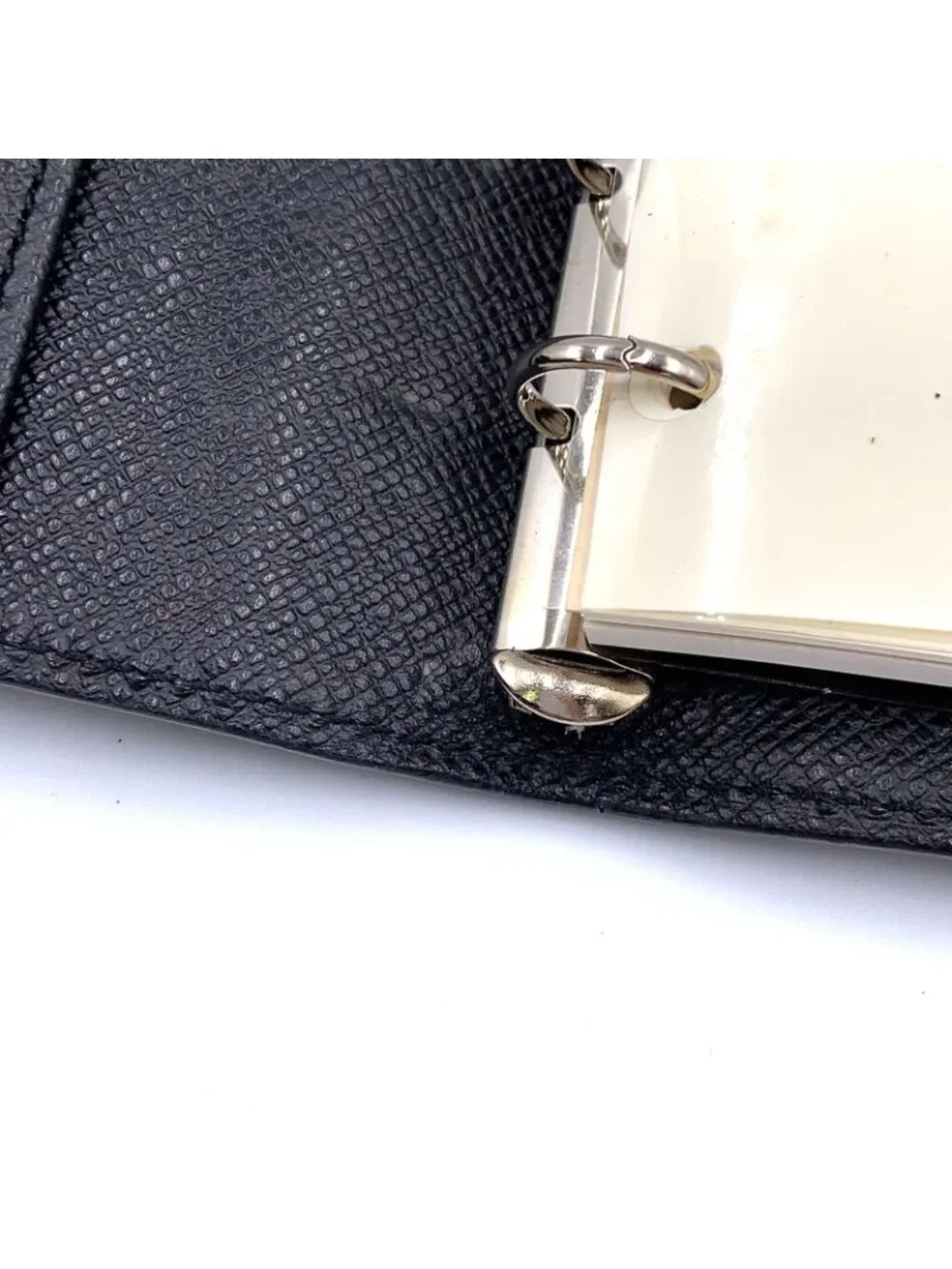 Louis Vuitton Epi Agenda PM Leather Black Notebook Cover